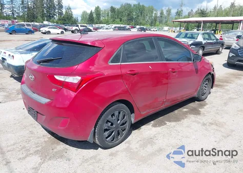 2016 Hyundai Elantra Gt z USA, uszkodzony, nr VIN KMHD35LHXGU319458